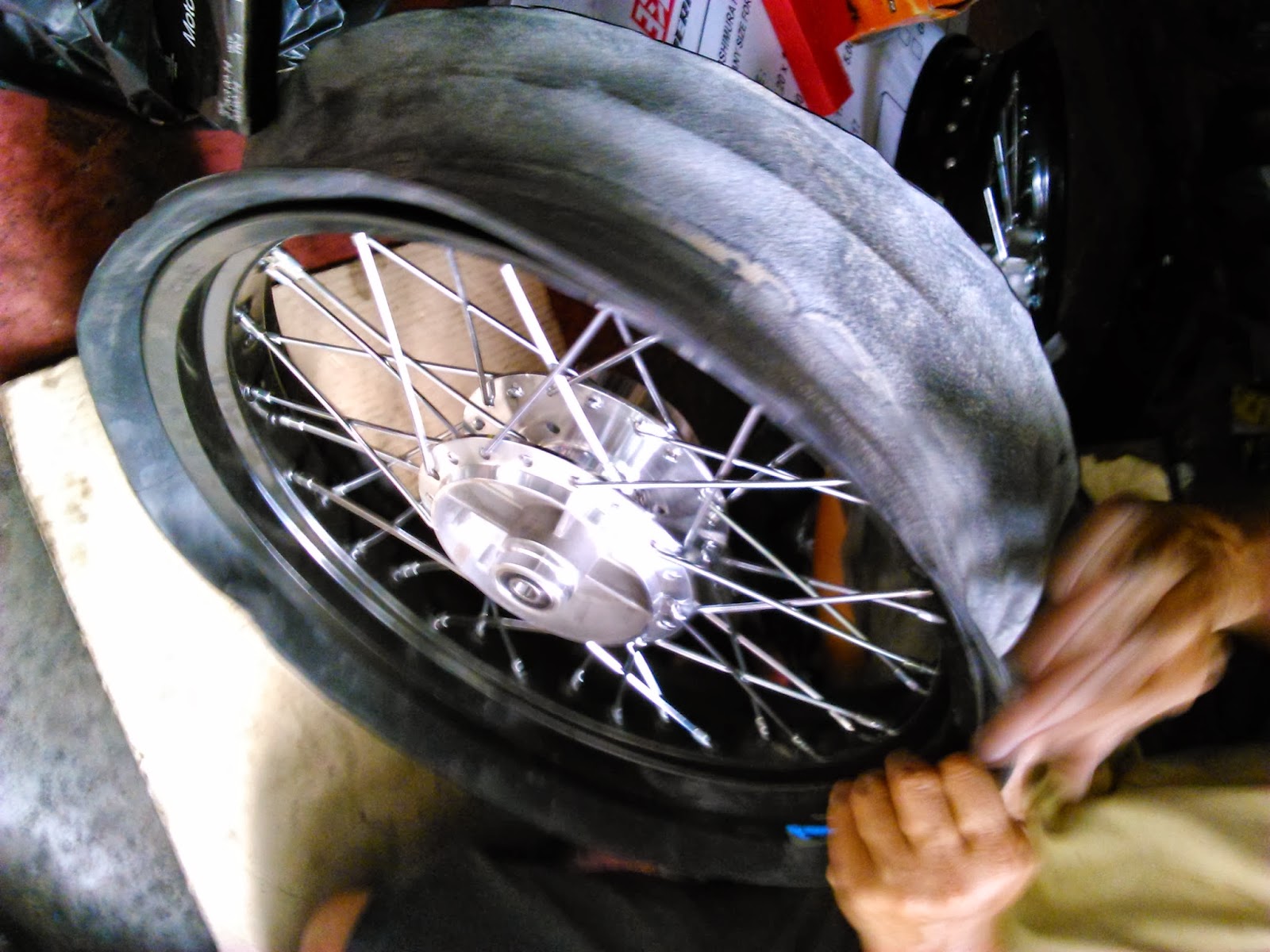 Share The Story Modifikasi Satria FU Velg Jari Jari 