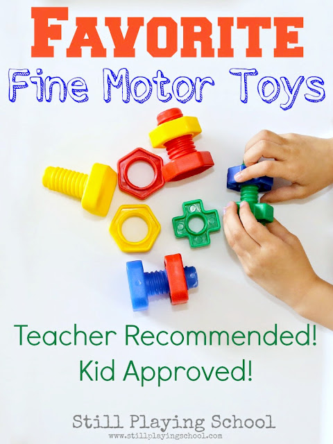 The best fine motor toys to strengthen kids hands while play!