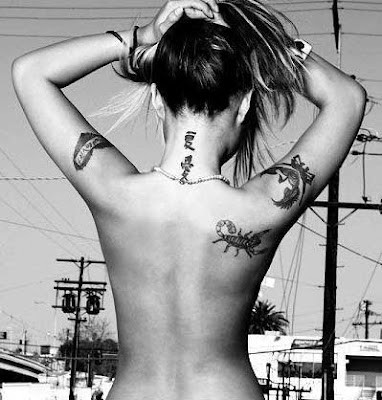 Girl Tattoos On Back-4