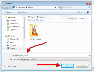 file save vlc media player