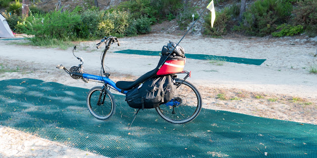 Vélodyssée, préparatif pour la balade du jour