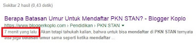 Cara Agar Artikel Cepat Terindex Google Dalam Waktu  Update Info Baru : Cara Agar Artikel Cepat Terindex Google Dalam Waktu 5 Menit Terbaru