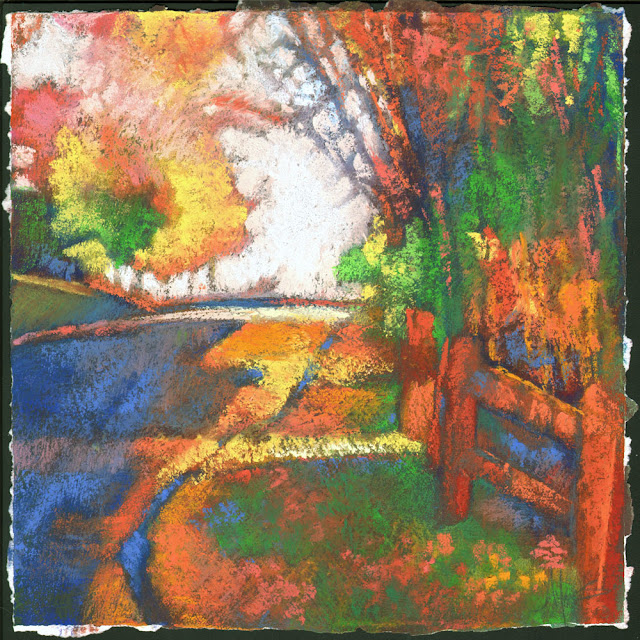 up ahead pastel landcape artist janine aykens