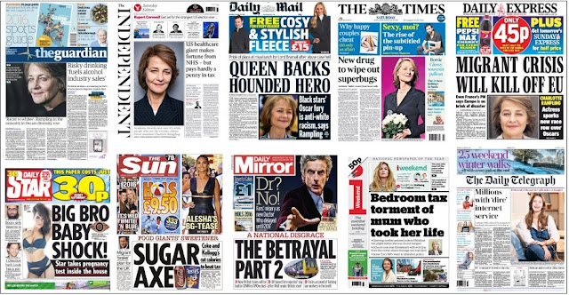 front pages jan 23