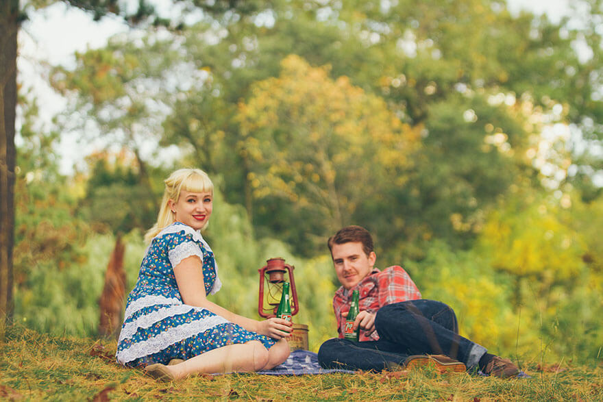 A Couple Had The Scariest Engagement Photoshoot