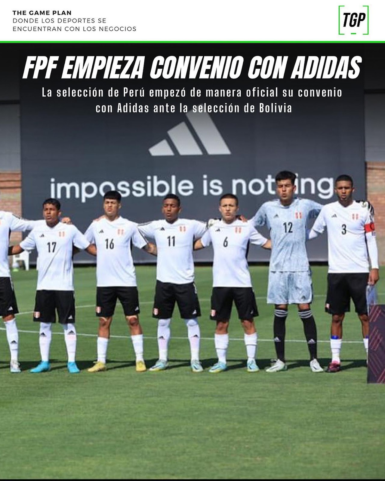 Adidas Kits Coming 5 Hours: Peru U20 Team Wear White/Black Training Kit in Friendly - Footy Headlines