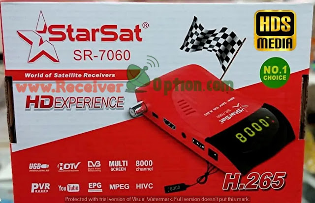 STAR SAT SR-7060 HD RECEIVER NEW SOFTWARE V1.47 31 MAY 2023
