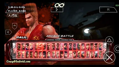 Tekken 6 PPSSPP Highly Compressed