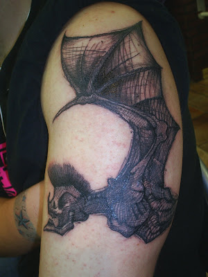 bat tattoo