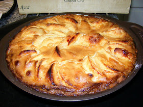 Tarte Normande (French apple tart). Baked and Photographed by Susan Walter. Tour the Loire Valley with a classic car and a private guide.