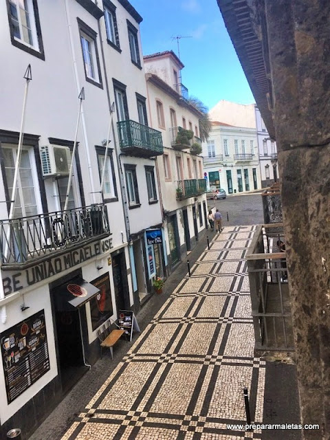 calles bonitas en Ponta Delgada San Miguel