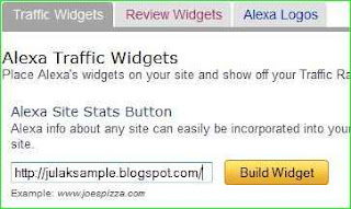 instalasi alexa rank di blog
