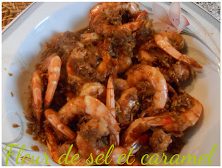 Crevettes épicées (de Benoît)