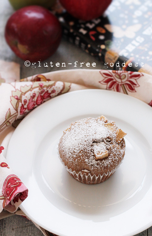 Gluten-Free Apple Cake Muffins - light and sweet