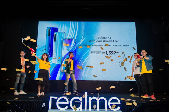 realme XT Pertama di Malaysia Dengan 64MP Quad Camera SnapDragon