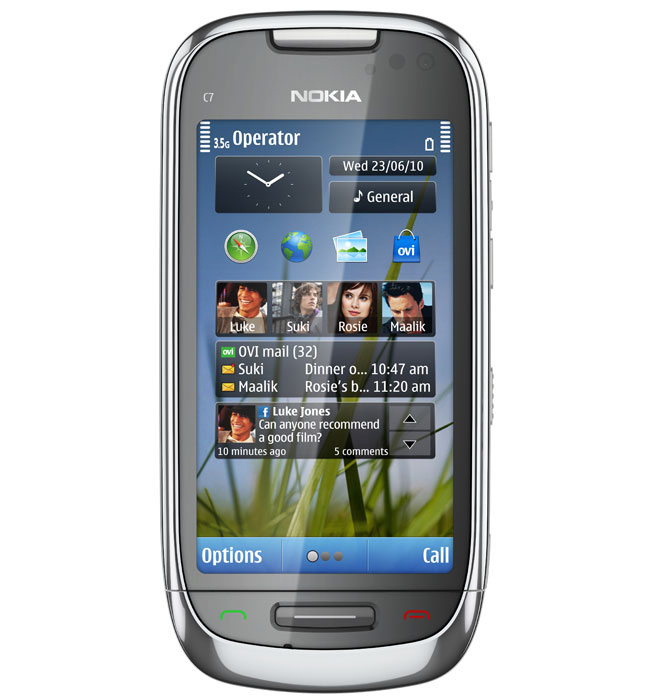 nokia c7 2010