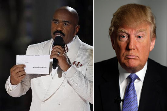 Donald Trump Blasts Steven Harvey Over Miss Universe 2015 Gaffe