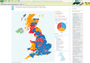 Election map and swingometer. Browse the 2010 constituencies and use the .