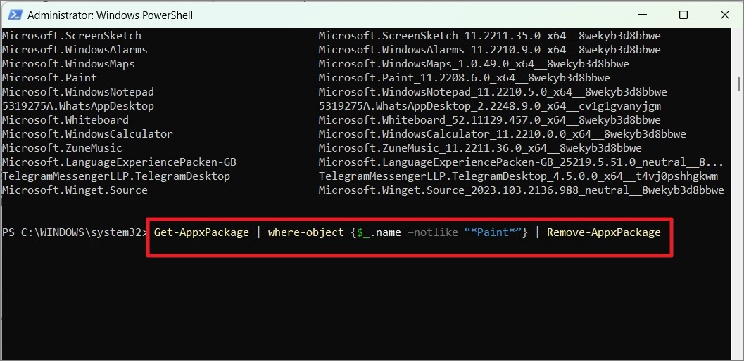 allthings.how how to remove windows 11 system apps using powershell image 21