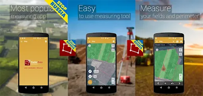 تطبيق قياس منطقة حقول GPS لنظام Android
