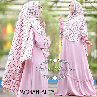 Pacman ALFA syari by Zhafran pink