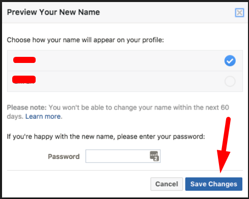 How Can I Change My Name On Facebook Page