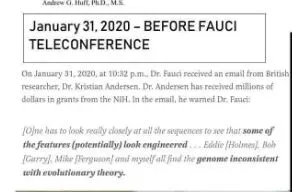 AFTER HIS CALL WITH FAUCI: British Scientist Given $1.88 Million Grant, $16.5 Million in Funding After He Changed His Story and Came Out Publicly to Lie for Fauci About Origins of COVID