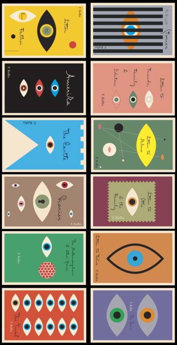 New Kafka Book Covers by Peter Mendelsund, 2011