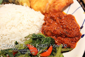 Curlybabe's Satisfaction: Nasi Lemak Sedap & Sambal Bilis 