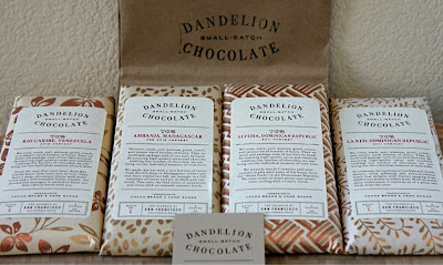 Dandelion Chcolate bars