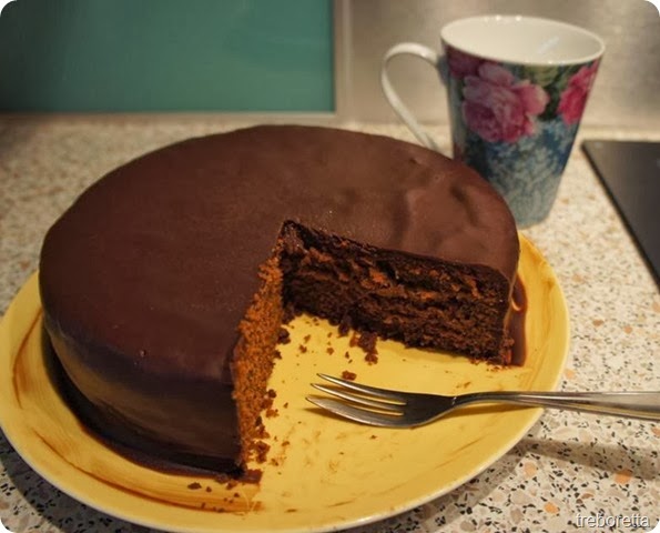 meine erste sacher torte 