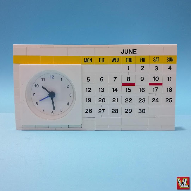 MOC LEGO Calendário Junho 2023