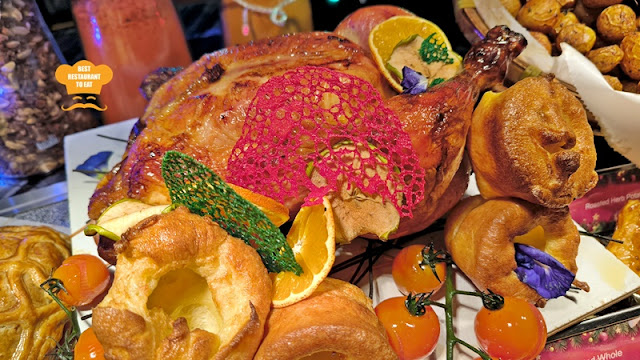 One World Hotel Christmas and New Year Menu Baked Roasted Whole Turkey