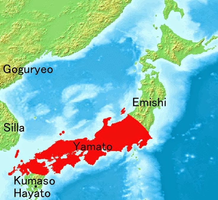 Map of Yamato state