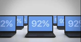 Mais rapido do que 92% dos desktops acessíveis.