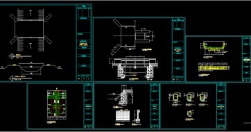 Contoh Gambar Autocad : Jembatan 450 x 600 ~ Arsitek Sipil 