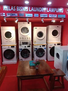 Toko Alat alat Laundry Bandar Lampung | Toko yang menjual mesin mesin laundry seperti mesin cuci, mesin pengering, setrika uap boiler, meja setrika dan lain lain