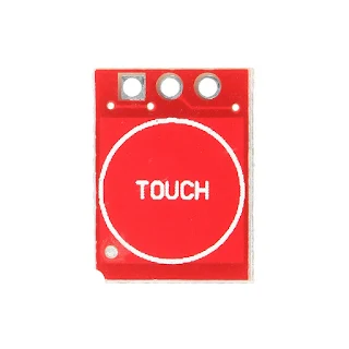 Capacitive Touch Switch Button Self-Lock Module Geekcreit for Arduino - products that work with official Arduino boards - 5pcs total hown - store