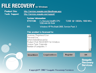 Seagate File Recovery ver 2.0