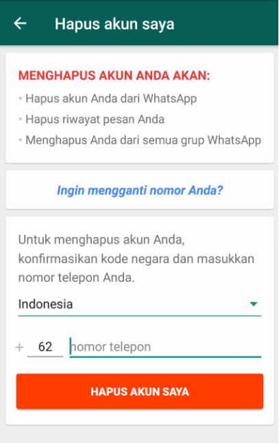 2 Cara Logout Akun WA  Dengan Cepat Tanpa Menghapusnya 