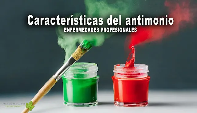 Agente-antimonio-compuestos-antimony-Enfermedades-profesionales-ART-SRT