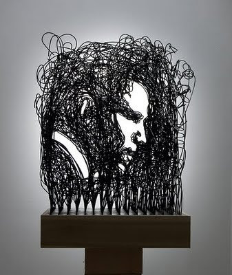 metal wire sculptures