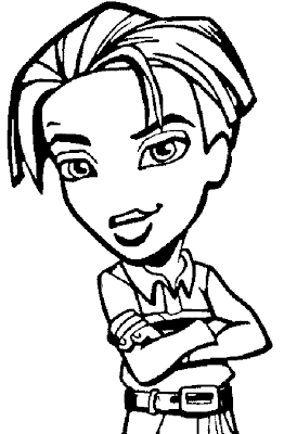 Bratz Coloring Pages on Bratz Coloring Pages  Bratz Boyz Coloring Pages