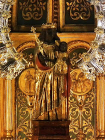 Black madonna of Guadalupe, Hondarribia-Fuenterribia-Fontarribia, Spain. Photographed by Susan Walter. Tour the Loire Valley with a classic car and a private guide.