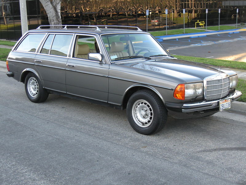 The MercedesBenz W123 MB's internal designation for these cars wagons