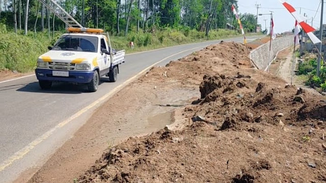 Proyek Pembangunan Jalan Nasional Rangkasbitung - Cigelung Jangan Bahayakan Pengguna Jalan