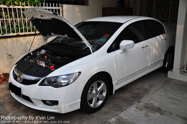 This Honda Civic is the 8th Generation and facelifted version