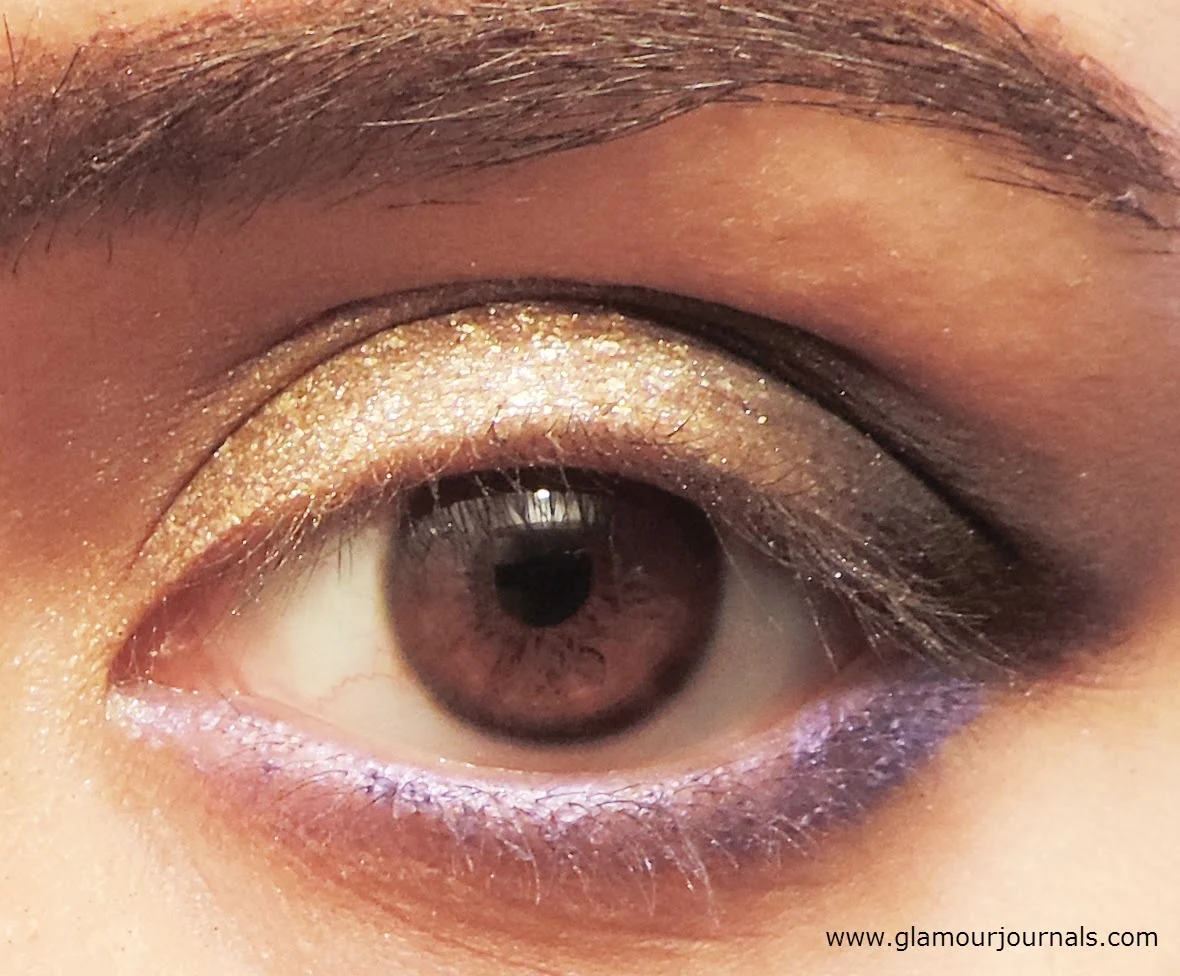 Black Gold Diwali Smokey Eye Makeup Tutorial Makeup Themed
