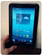 Check out what I won from a sales competition at work; Samsung Galaxy Tab 2 .