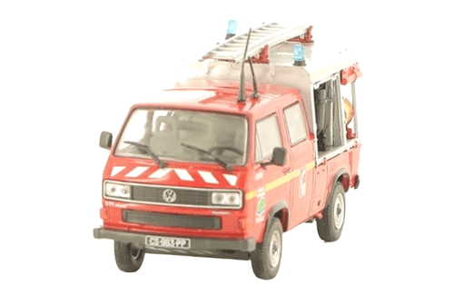 collection véhicules légers sapeurs-pompiers, volkswagen t3 syncro vpi picot 1:43